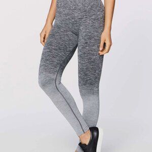 Lululemon Gray Ombré Seamless Leggings, size 4